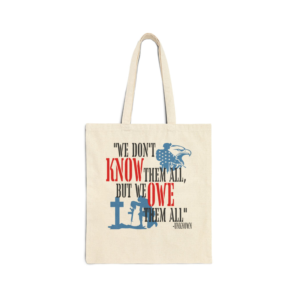 Cotton Canvas Tote Bag