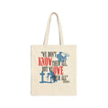 Cotton Canvas Tote Bag