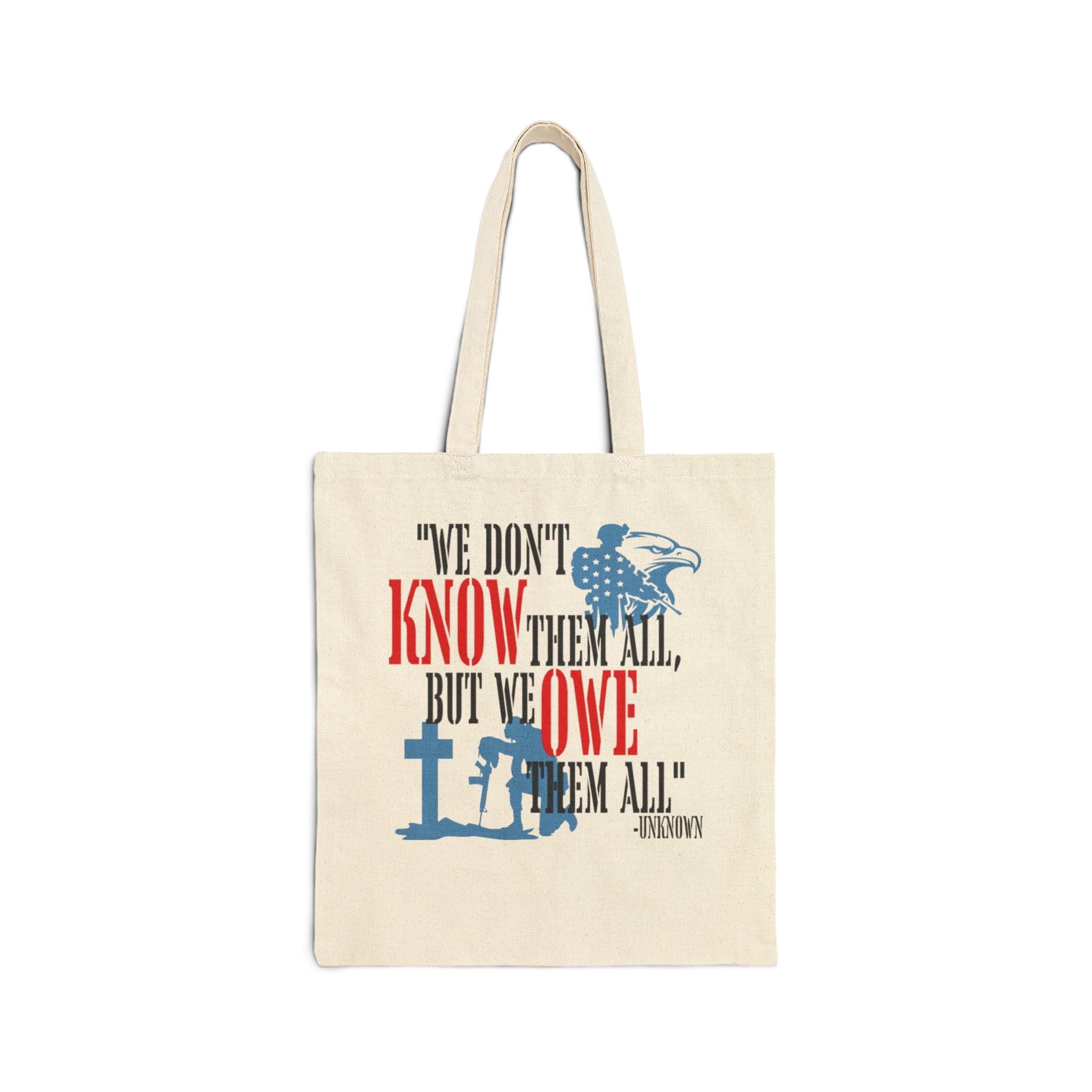 Cotton Canvas Tote Bag