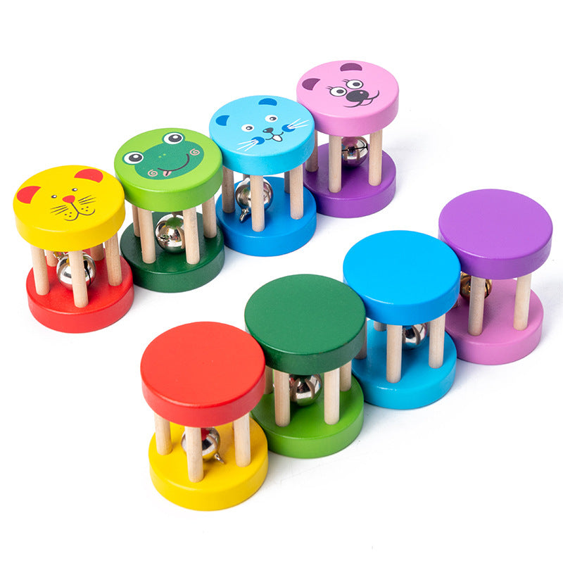 Wooden Montessori Baby Rattles for Sensory Play Gigi's Threaded Treasures