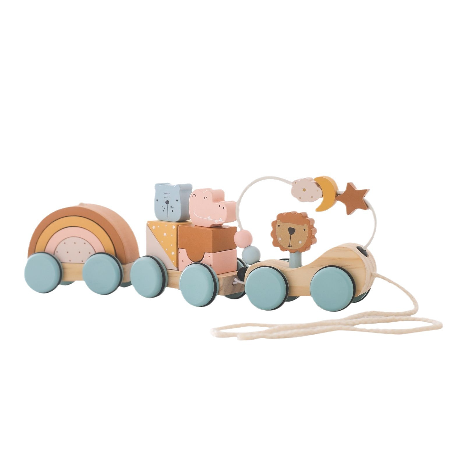 Wooden Montessori Puzzle Toy Gigi's Threaded Treasures