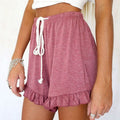 Ruffled Drawstring Shorts Gigi's Threaded Treasures