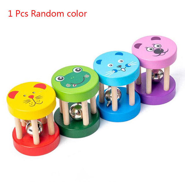 Wooden Montessori Baby Rattles for Sensory Play Gigi's Threaded Treasures