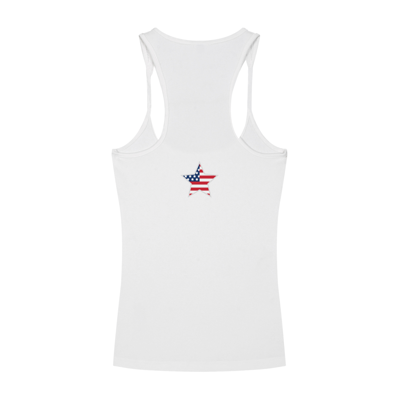 Slim Fit Ribbed Racerback Tank Top