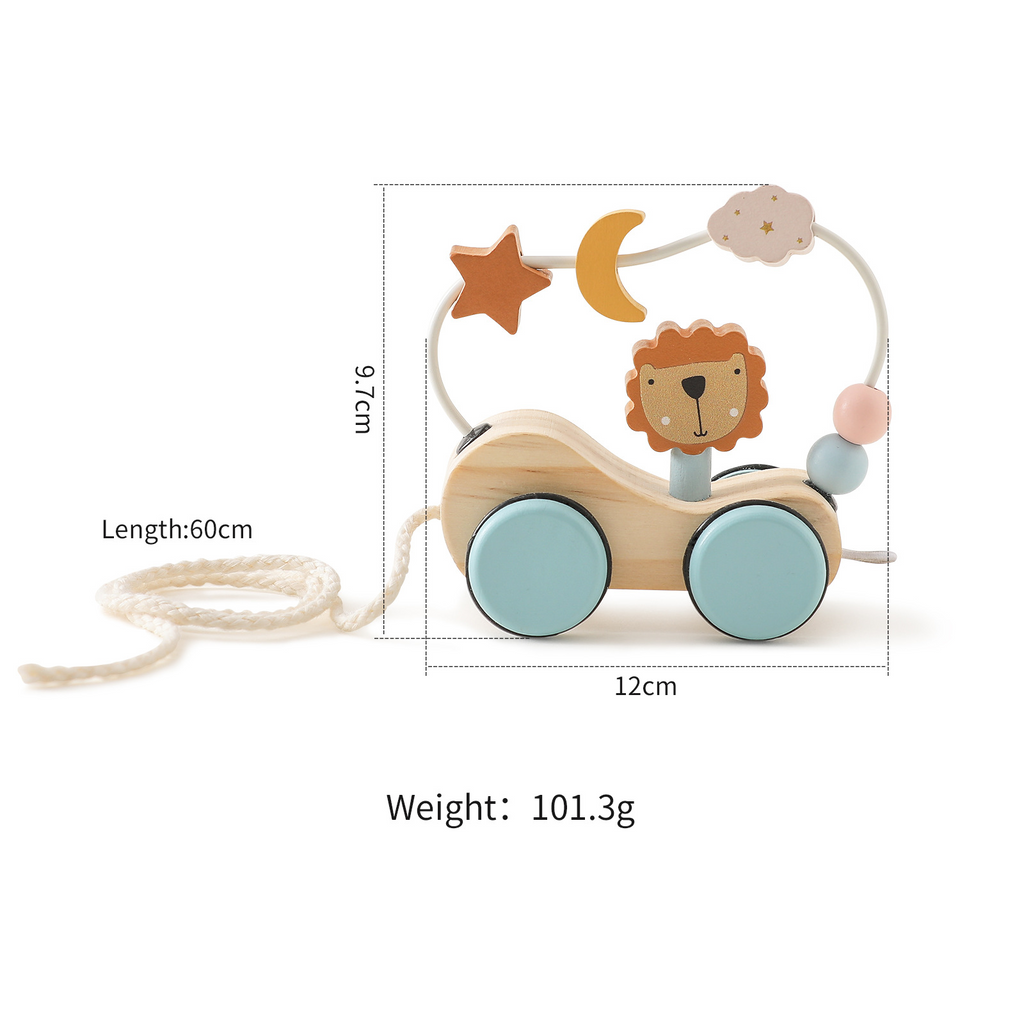 Wooden Montessori Puzzle Toy Gigi's Threaded Treasures