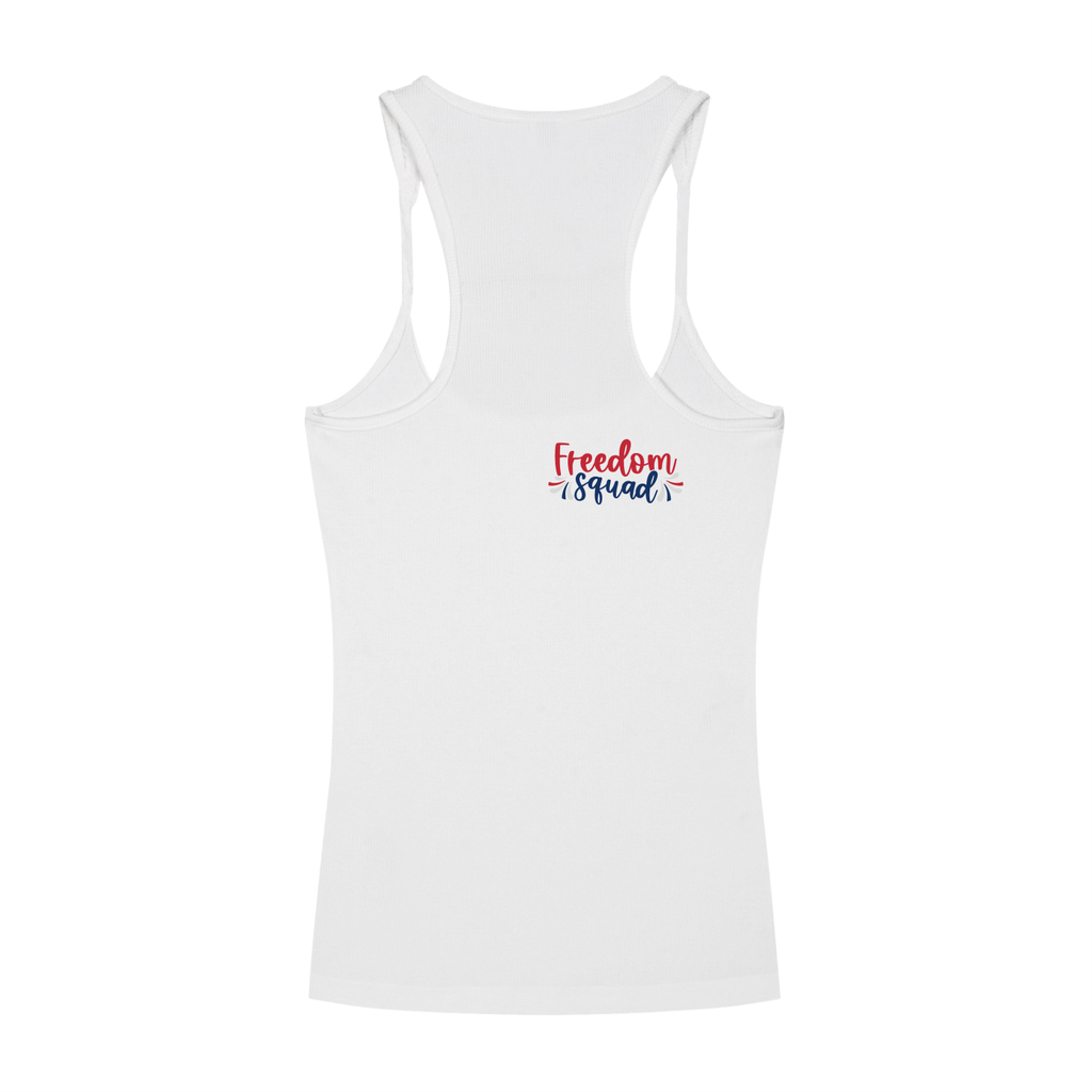 Slim Fit Ribbed Racerback Tank Top