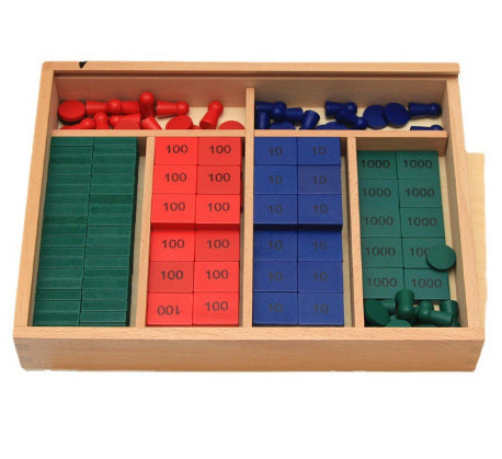 Wooden Montessori Sensory Educational Toy Set for Kids Gigi's Threaded Treasures