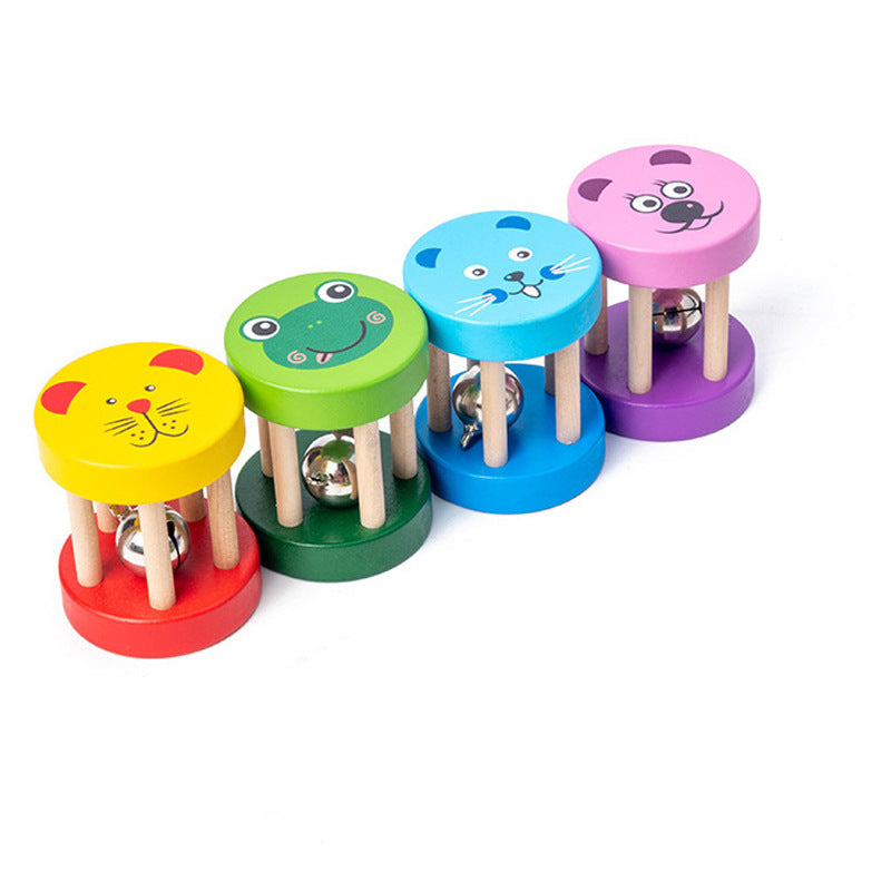 Wooden Montessori Baby Rattles for Sensory Play Gigi's Threaded Treasures