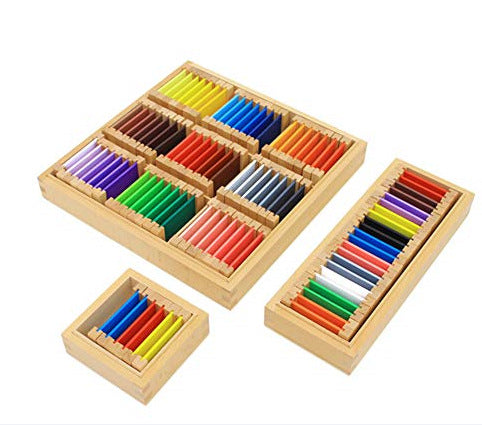 Wooden Montessori Sensory Educational Toy Set for Kids Gigi's Threaded Treasures