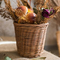 Round Rattan Basket